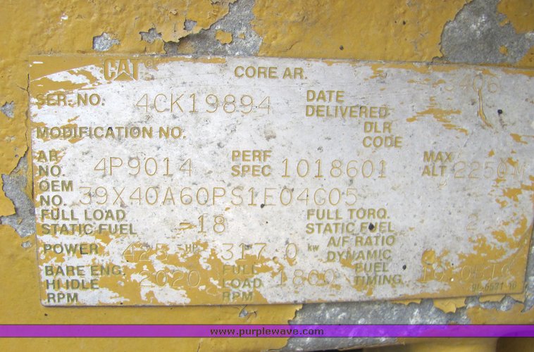 image for item 6076 1994 Kenworth Construct T600 semi truck