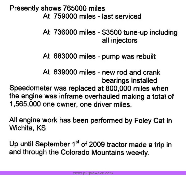 image for item 6076 1994 Kenworth Construct T600 semi truck