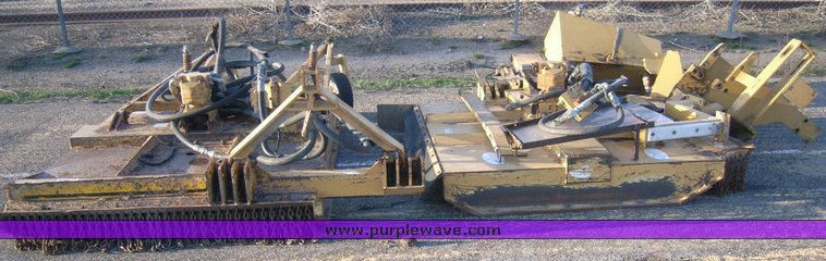 image for item 1002 Diamond 60" side and rear deck hydraulic mower