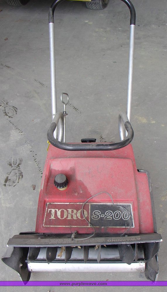 image for item 1102 Toro S-200 snow blower