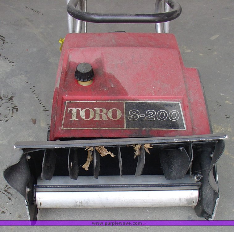 image for item 1102 Toro S-200 snow blower