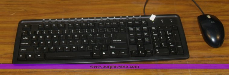 image for item 1722 Powerspec PC with monitor, keyboard and speakers