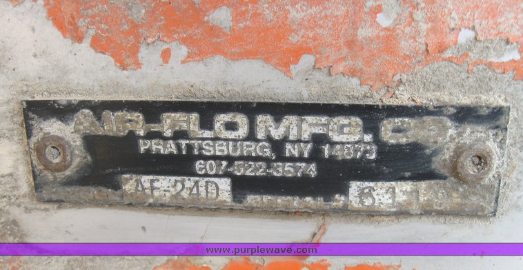 image for item 2186 Air-Flo AF24D stainless steel spreader