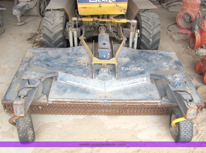 image for item 4004 Ex-Cel 640 hillsider 72" riding lawn mower