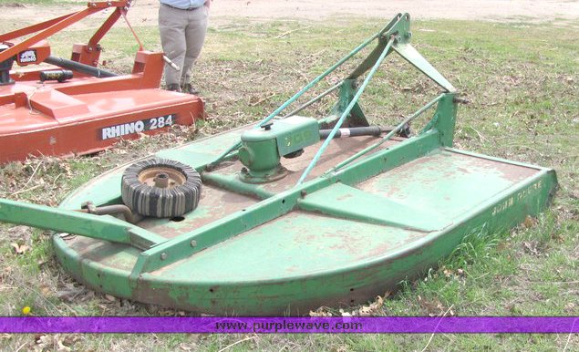 image for item 4009 John Deere 709 rotary mower
