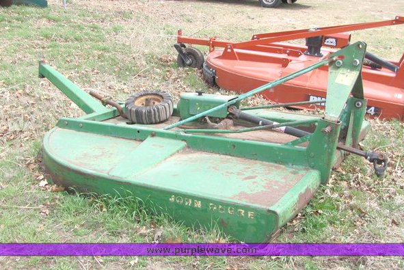 image for item 4009 John Deere 709 rotary mower
