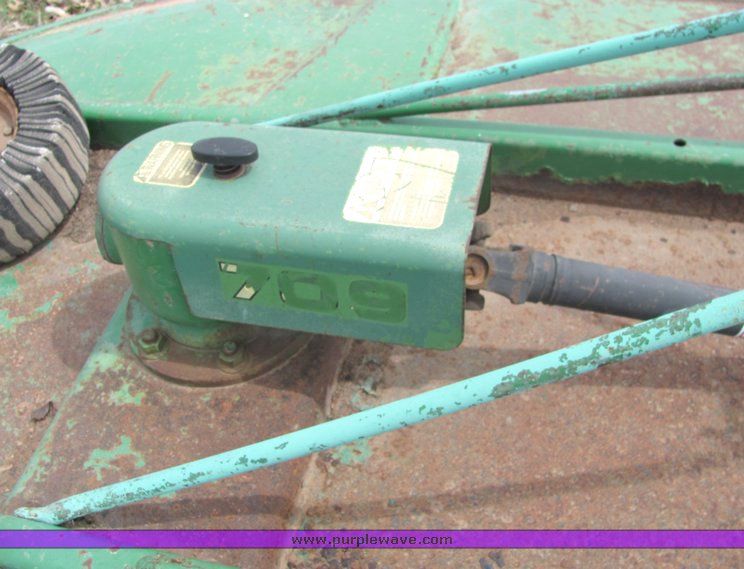 image for item 4009 John Deere 709 rotary mower