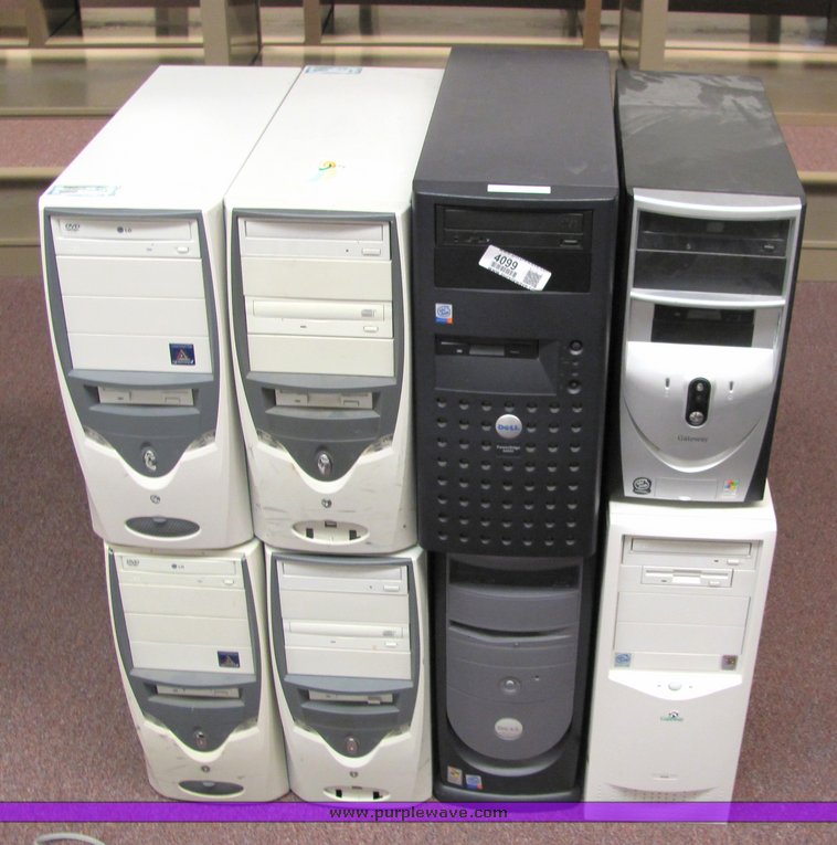 image for item 4099 (8) computer towers