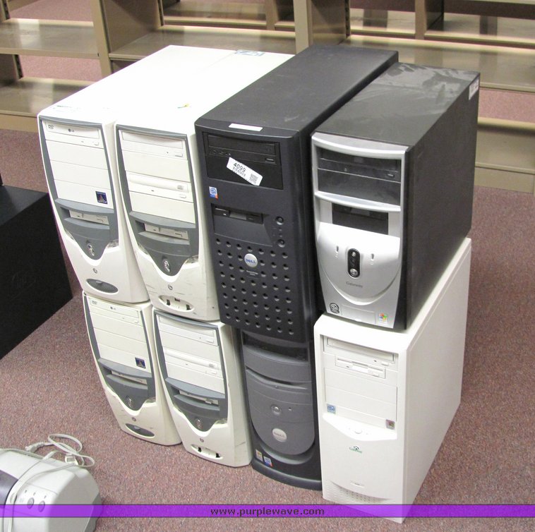 image for item 4099 (8) computer towers