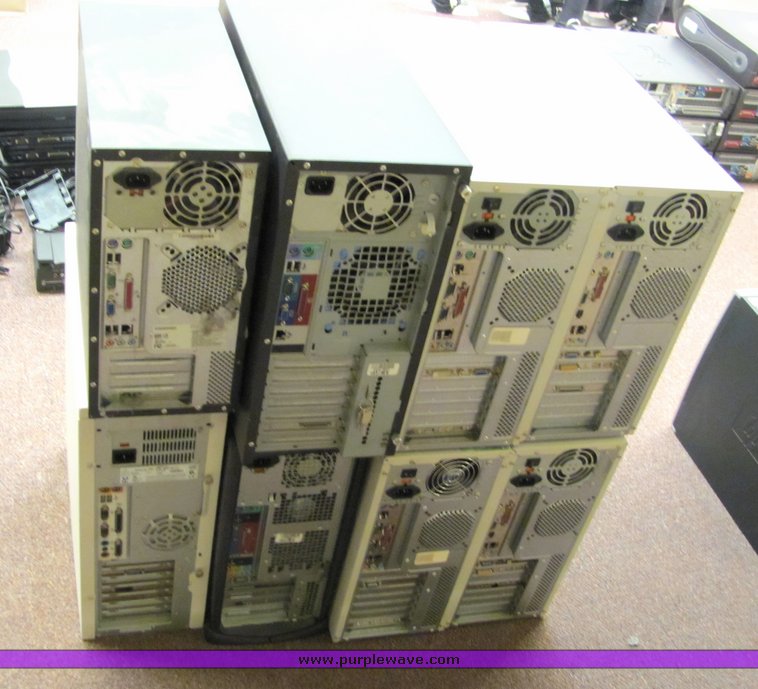 image for item 4099 (8) computer towers
