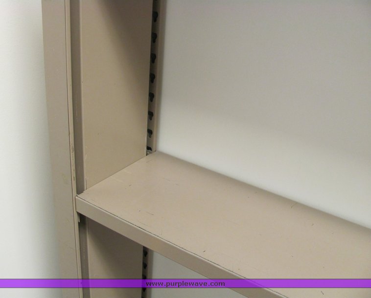 image for item 4125 (10) metal shelving units