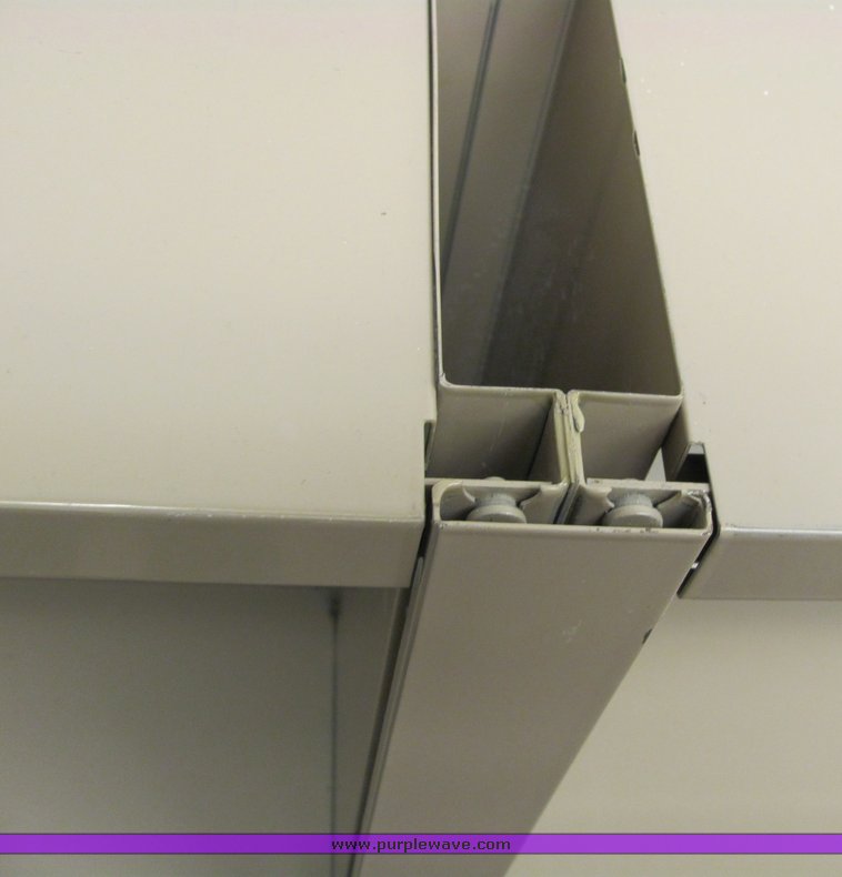 image for item 4125 (10) metal shelving units