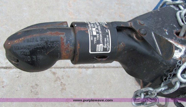 image for item 4220 18' tandem axle tilt deck trailer