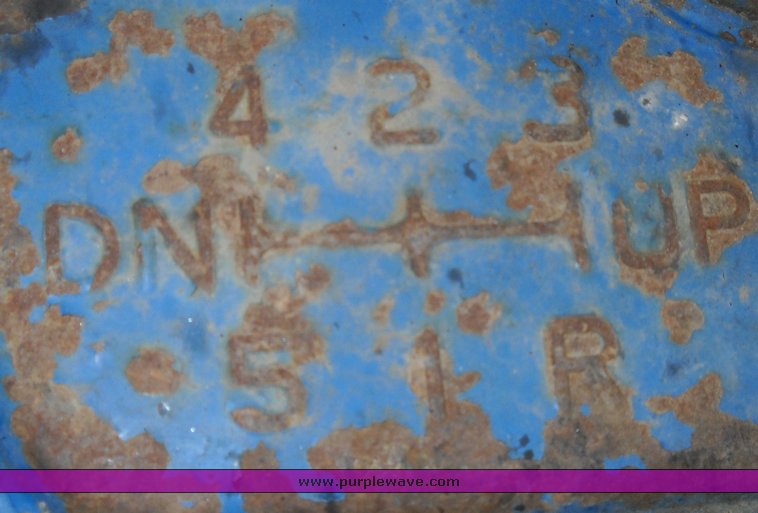 image for item 4245 1963 Ford 200A tractor