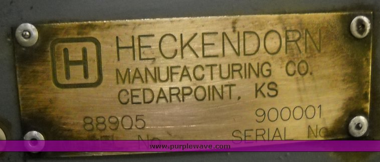 image for item 4247 1989 Heckendorn mower
