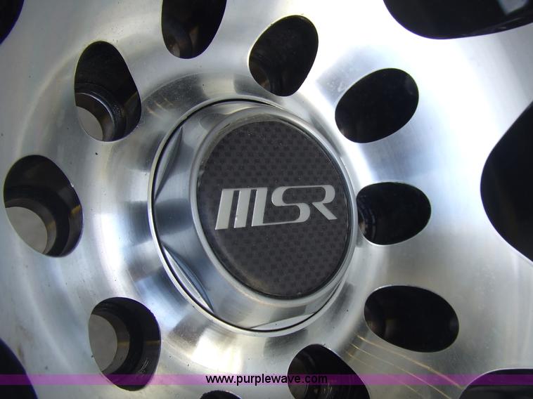 image for item 6823 (4) MSR rims with Talon 205/40R17 tires