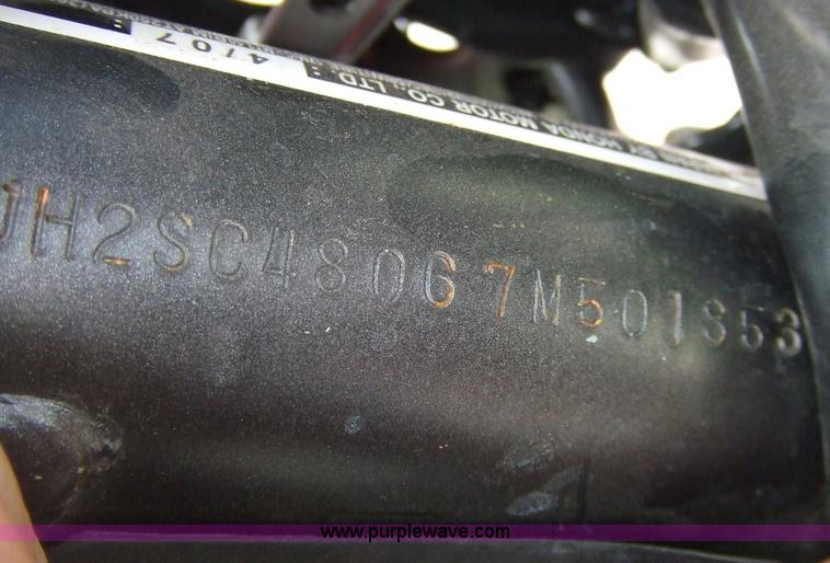 image for item 6832 2007 Honda 919 motorcycle