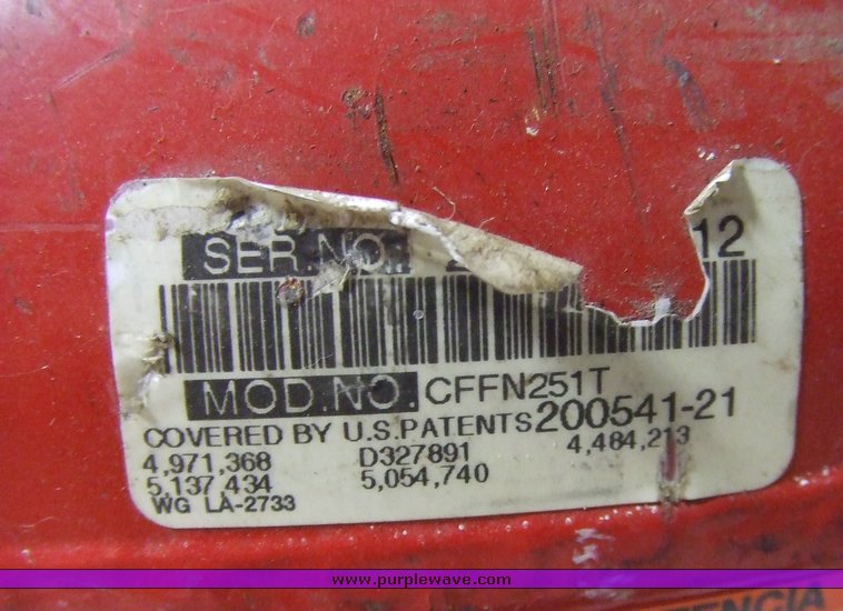 image for item 7031 Porter Cable 6 gallon pancake air compressor