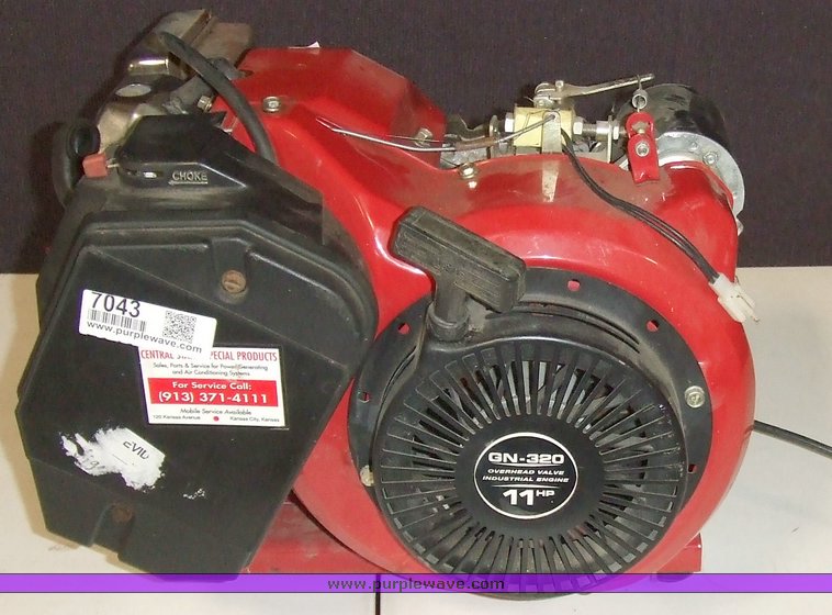 Generac GN-320 11hp OHV engine in Manhattan, KS | Item 7043 sold ...