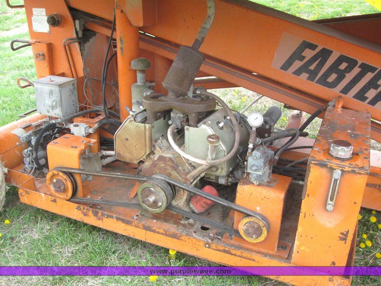 image for item 6273 Fabteck scissor lift