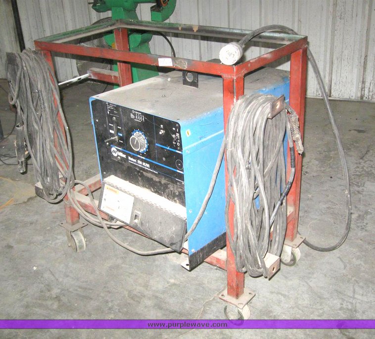 image for item 6331 Miller Dialare 250 AC/DC welder with cart