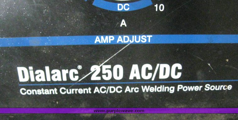 image for item 6331 Miller Dialare 250 AC/DC welder with cart
