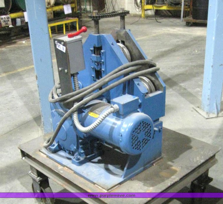 image for item 6360 Square tubing bender on cart