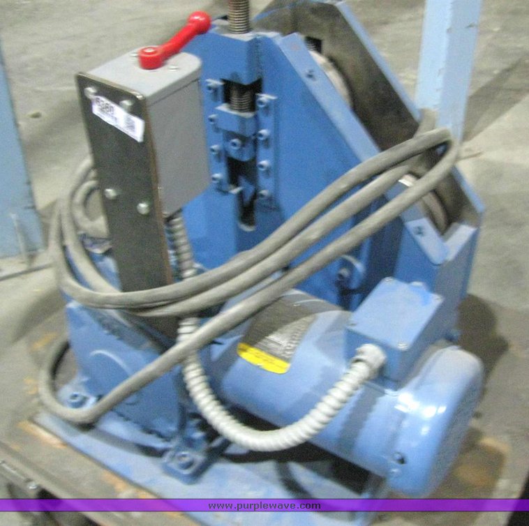 image for item 6360 Square tubing bender on cart