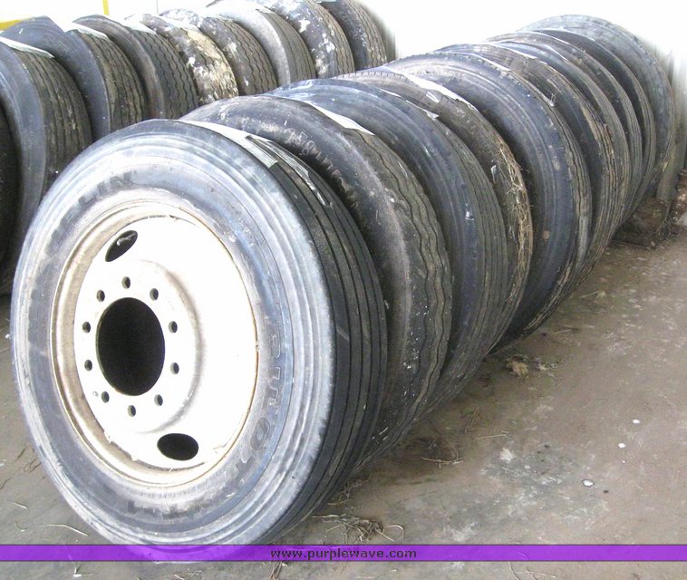 image for item 6363 (10) assorted truck tires