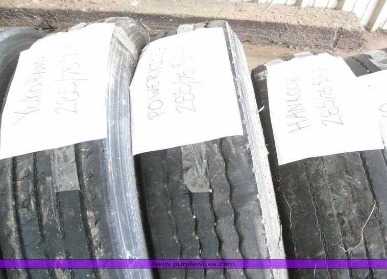 image for item 6363 (10) assorted truck tires
