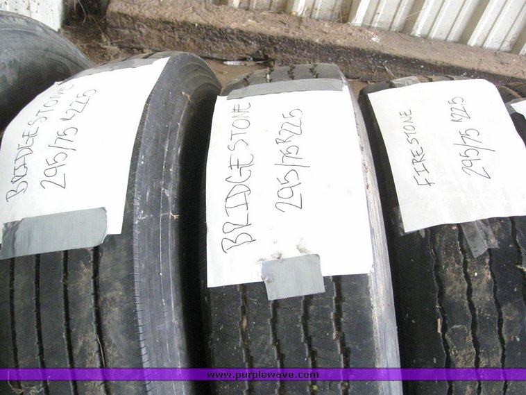 image for item 6363 (10) assorted truck tires