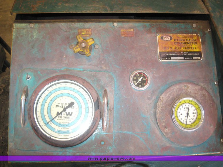 image for item 6400 M&W Hydra-Gauge dynamoter