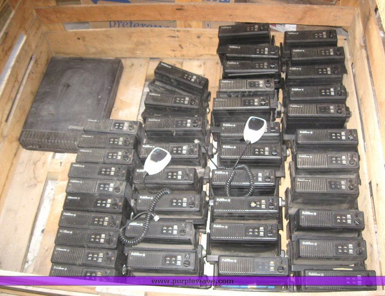 image for item 6405 (44) Motorola Max Trac 800 business band radios