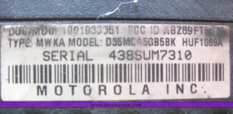 image for item 6405 (44) Motorola Max Trac 800 business band radios