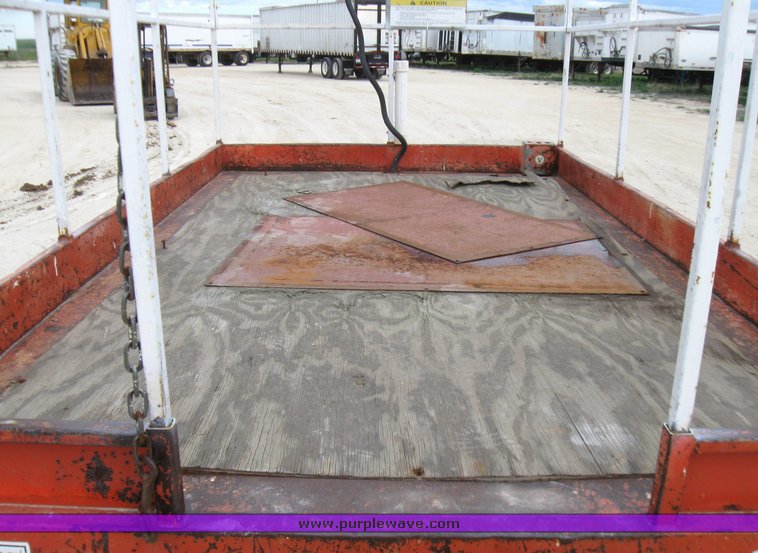 image for item 7004 Get Smart Scaffold 15 electric scissor lift