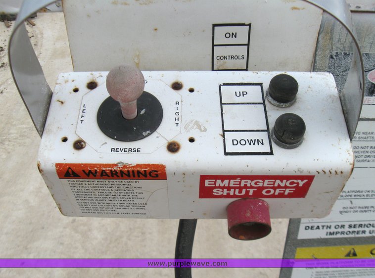 image for item 7004 Get Smart Scaffold 15 electric scissor lift