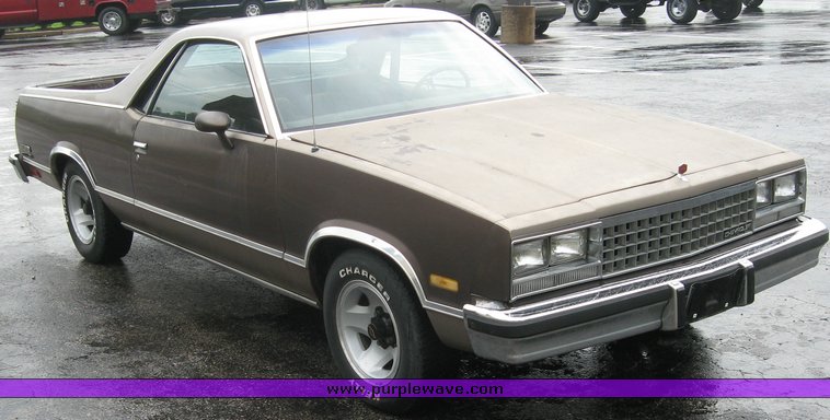 image for item 3752 1983 Chevrolet El Camino