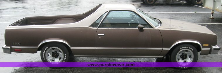 image for item 3752 1983 Chevrolet El Camino