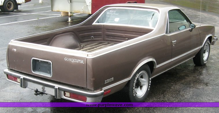 image for item 3752 1983 Chevrolet El Camino