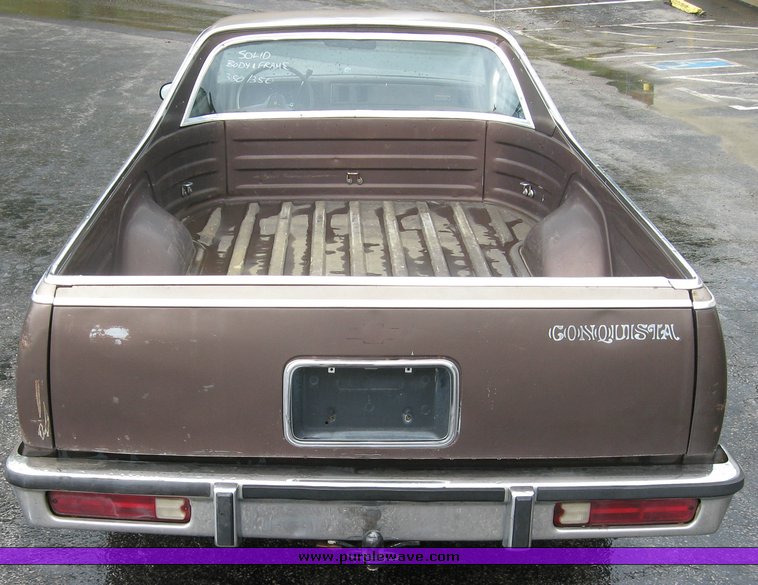 image for item 3752 1983 Chevrolet El Camino