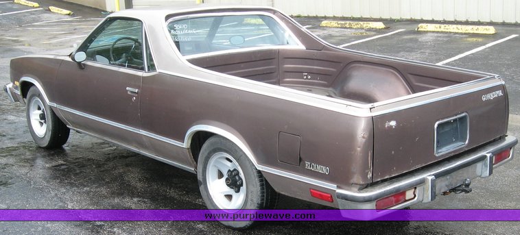 image for item 3752 1983 Chevrolet El Camino