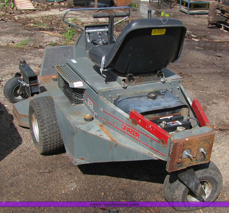 image for item 4242 Grazer 42" riding lawn mower