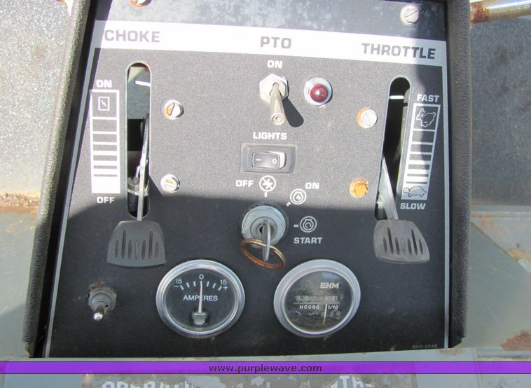 image for item 4242 Grazer 42" riding lawn mower