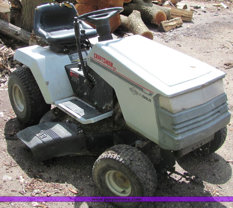 image for item 4243 Craftsman II 42" riding lawn mower