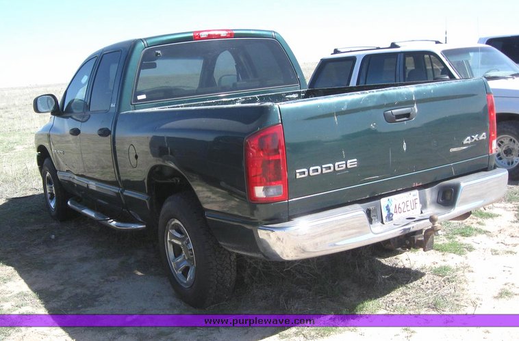 image for item 6218 2002 Dodge Ram 1500 Quad crew pickup