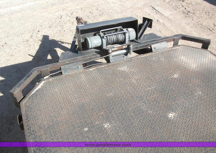 image for item 6233 1999 20' utility car trailer