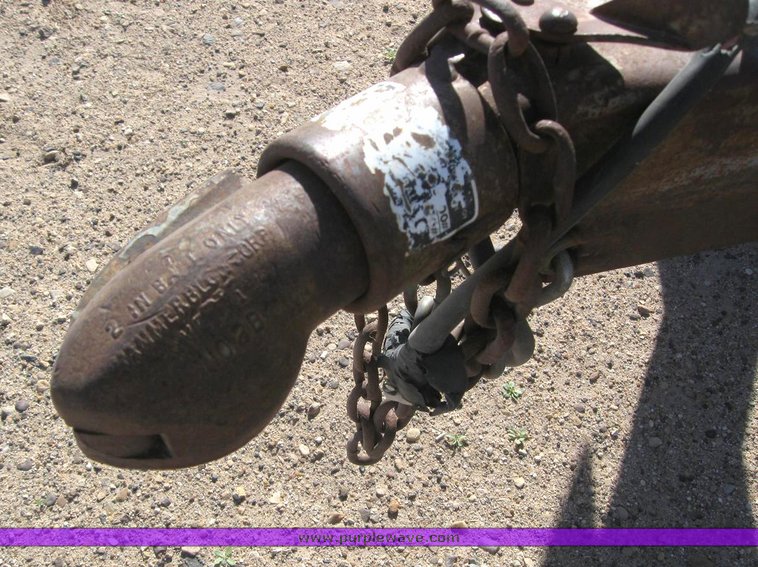 image for item 6233 1999 20' utility car trailer