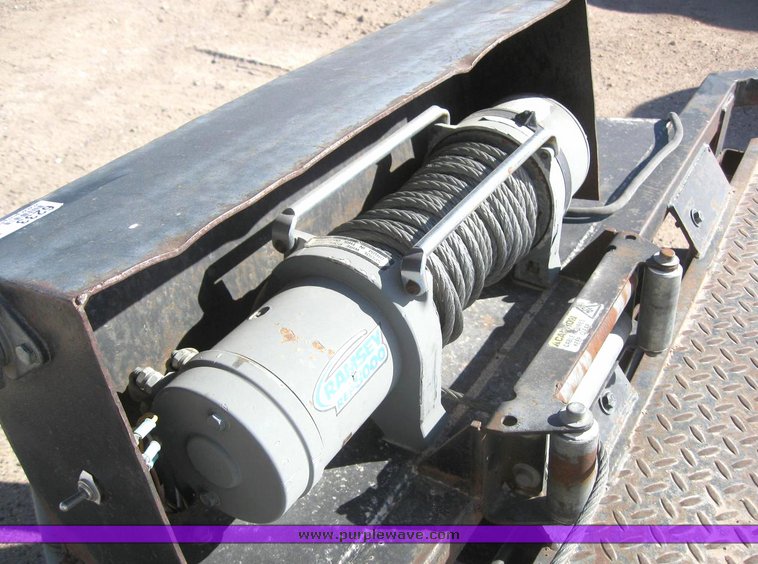 image for item 6233 1999 20' utility car trailer