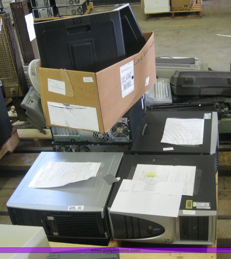 image for item 2046 Assorted computers and monitors