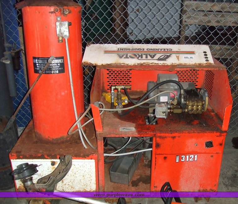 image for item 2163 2003 Alkota stationary pressure washer